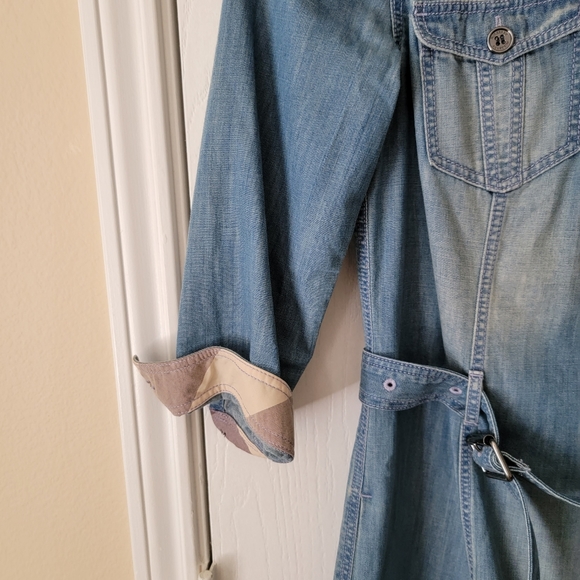 Burberry Brit Denim Shirt Dress - Picture 5 of 7